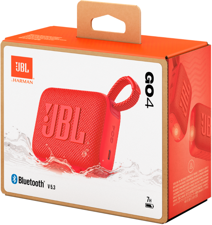 Портативна колонка JBL GO 4 (Red)