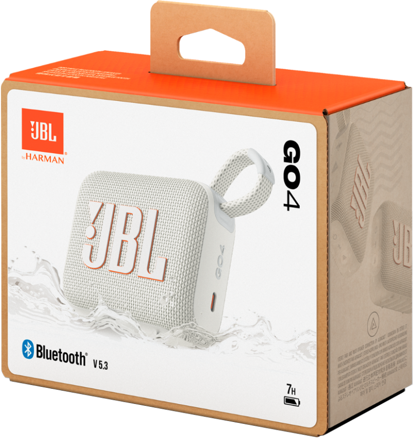 Портативна колонка JBL GO 4 (White)