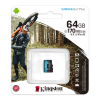 Карта памяти Kingston CANVAS Go! Plus 64GB microSDXC C10 UHS-I U3 A2 R170/W70MB/s