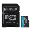 Карта памяти Kingston CANVAS Go! Plus 64GB microSDXC + SD-адаптер C10 UHS-I U3 A2 R170/W70MB/s