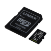 Карта памяти Kingston CANVAS Select Plus 256GB microSDXC + SD-адаптер C10 UHS-I U3 V30 A1 R100/W85MB/s