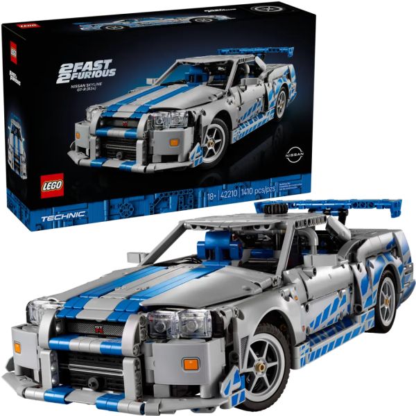 Конструктор LEGO Technic 2 Fast 2 Furious Nissan Skyline GT-R (R34) Car