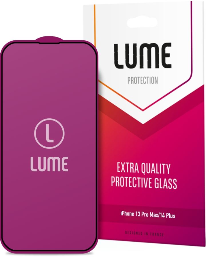 Захисне скло LUME для Apple iPhone 13 Pro Max/14 Plus (Black)