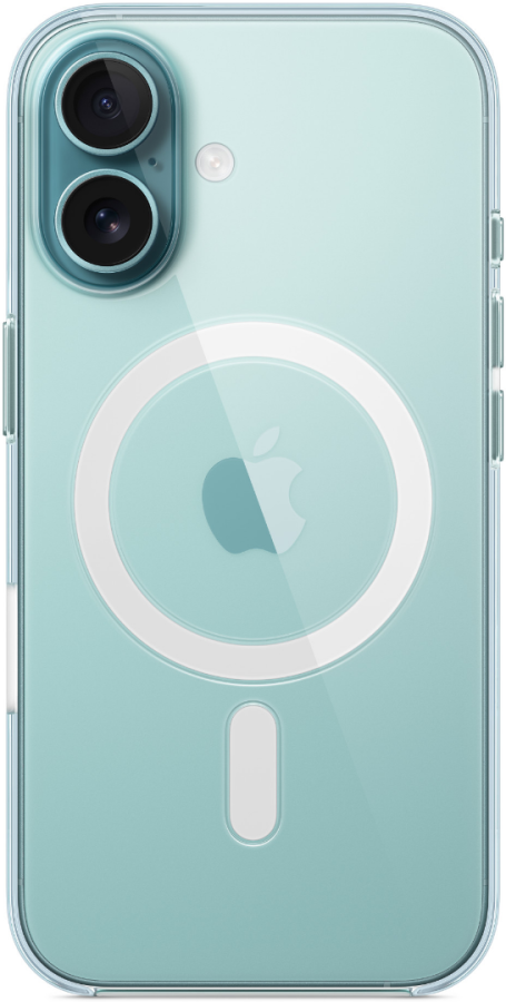 Чехол Apple Clear Case with MagSafe для Apple iPhone 16 (Clear)