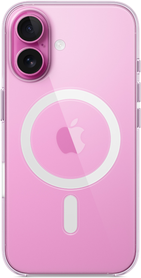 Чехол Apple Clear Case with MagSafe для Apple iPhone 16 (Clear)