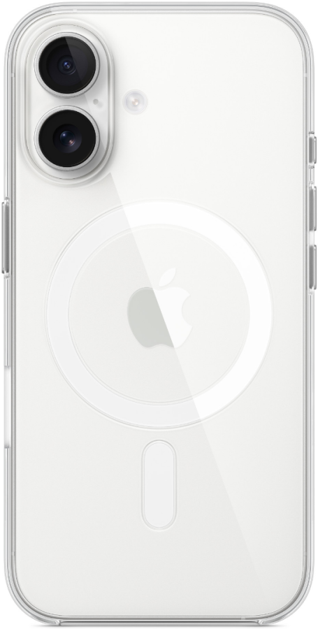 Чехол Apple Clear Case with MagSafe для Apple iPhone 16 (Clear)