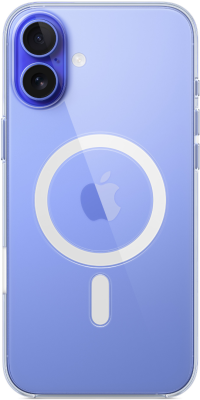 Чехол Apple Clear Case with MagSafe для Apple iPhone 16 Plus (Clear)