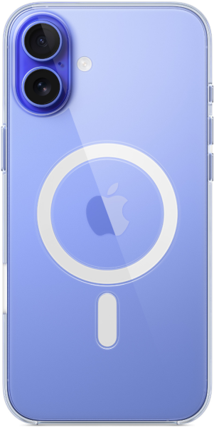 Чехол Apple Clear Case with MagSafe для Apple iPhone 16 Plus (Clear)