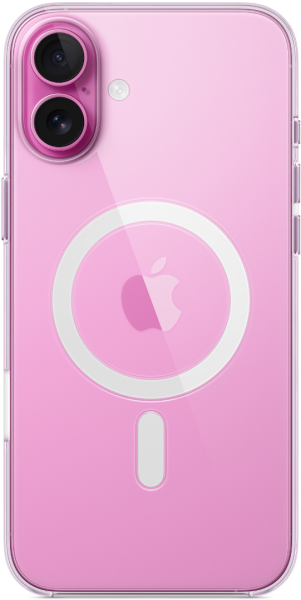 Чехол Apple Clear Case with MagSafe для Apple iPhone 16 Plus (Clear)