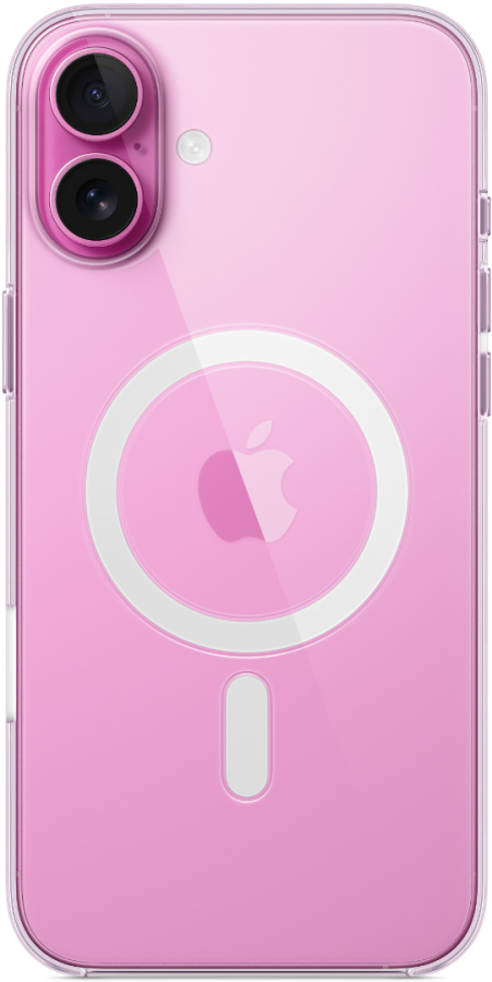 Чохол Apple Clear Case with MagSafe для Apple iPhone 16 Plus (Clear)