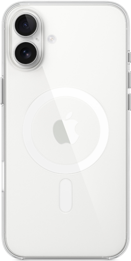 Чохол Apple Clear Case with MagSafe для Apple iPhone 16 Plus (Clear)