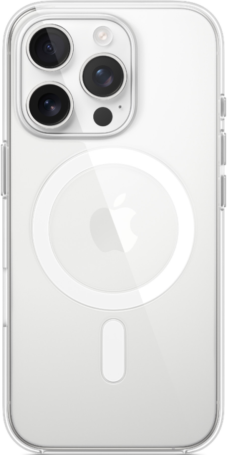 Чехол Apple Clear Case with MagSafe для Apple iPhone 16 Pro (Clear)