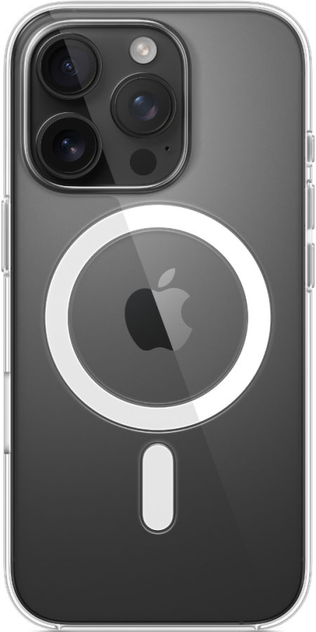 Чехол Apple Clear Case with MagSafe для Apple iPhone 16 Pro (Clear)