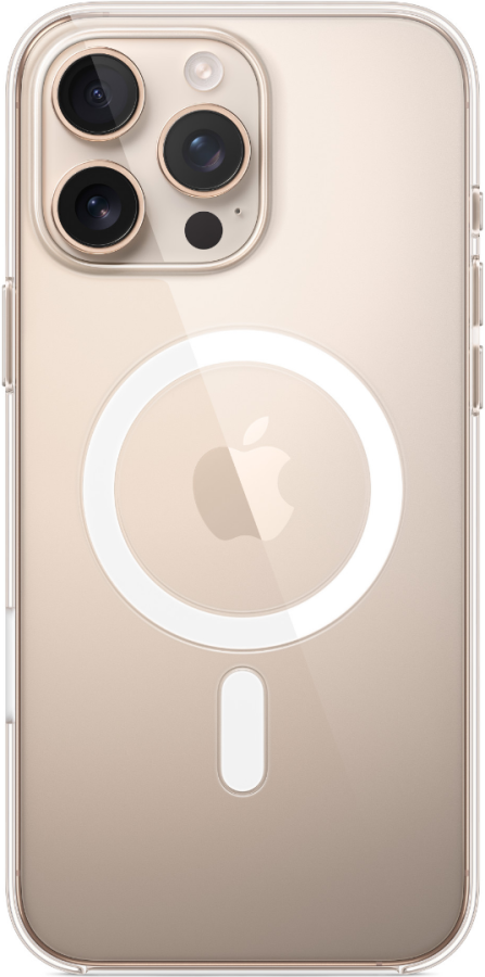 Чохол Apple Clear Case with MagSafe для Apple iPhone 16 Pro Max (Clear)