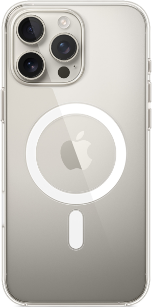 Чехол Apple Clear Case with MagSafe для Apple iPhone 16 Pro Max (Clear)