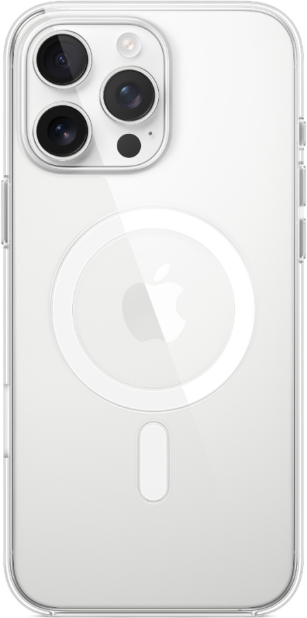 Чохол Apple Clear Case with MagSafe для Apple iPhone 16 Pro Max (Clear)