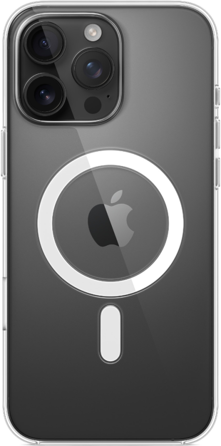 Чохол Apple Clear Case with MagSafe для Apple iPhone 16 Pro Max (Clear)