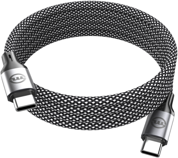 Кабель Mobile Origin Magnetic Cable USB-C - USB-C (Gray) 1m