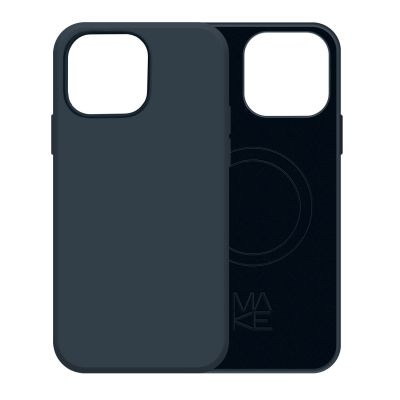 Чохол MAKE Apple iPhone 14 Premium Silicone MagPro Midnight