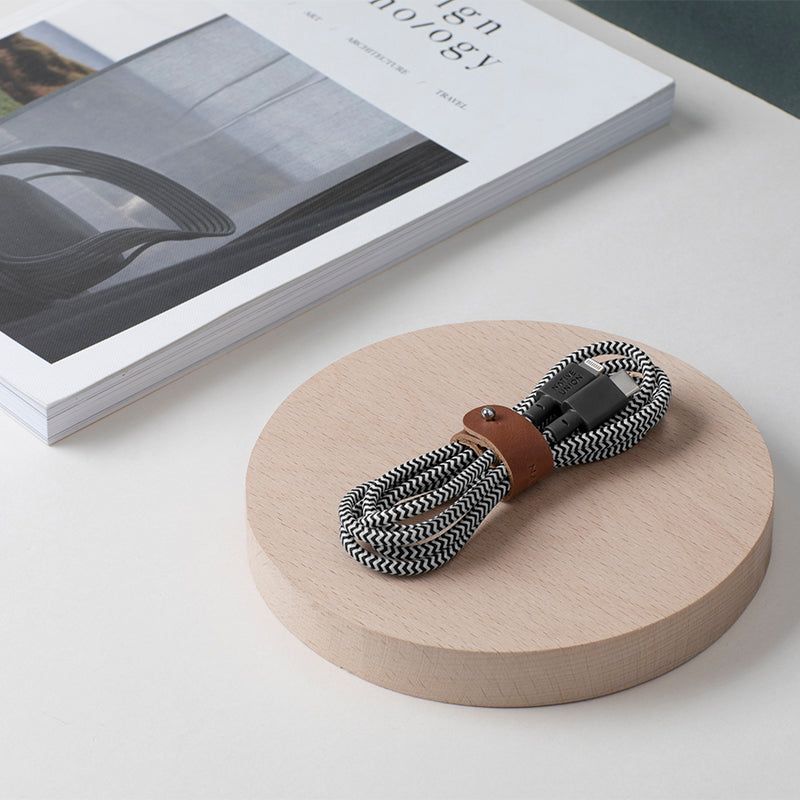 Кабель Native Union Lightning - USB-C Belt Cable (Zebra) 1.2 м