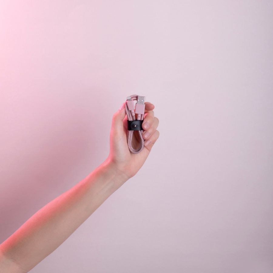 Кабель Native Union Lightning - USB-A Belt Cable (Rose) 1.2 м