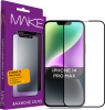 Защитное стекло MAKE для Apple iPhone 14 Pro Max (Black)