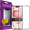 Захисне скло MAKE для Apple iPhone 15 Plus (Black)