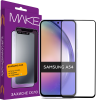 Защитное стекло MAKE для Samsung Galaxy A54 (Black)