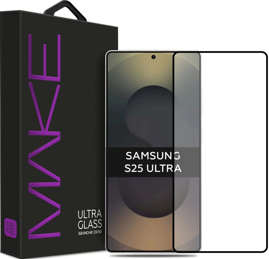Захисне скло MAKE Ultra Glass для Samsung S25 Ultra