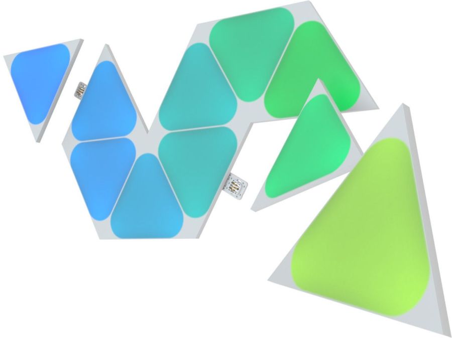 Розумна система освітлення Nanoleaf Shapes - Mini Triangles Starter Kit - 15 шт. (White)