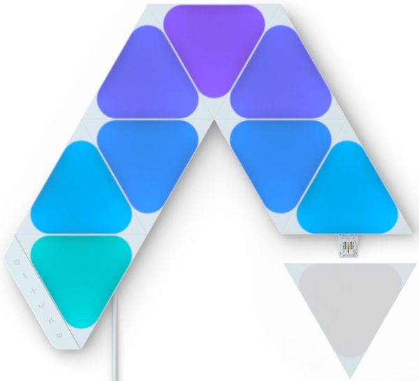 Розумна система освітлення Nanoleaf Shapes - Mini Triangles Starter Kit  - 9 шт. (White)