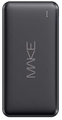 Power Bank MAKE Мобільна батарея 20000 mAh 10W 2A+2A Black