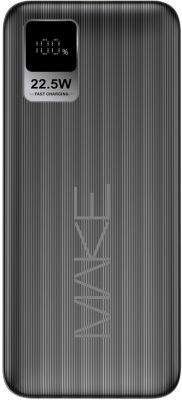 Power Bank MAKE Мобільна батарея 30000 mAh 22.5W PD+QC Black