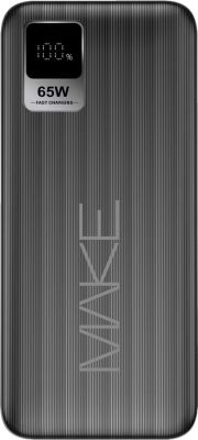 Power Bank MAKE Мобільна батарея 30000 mAh 65W PD+QC Black