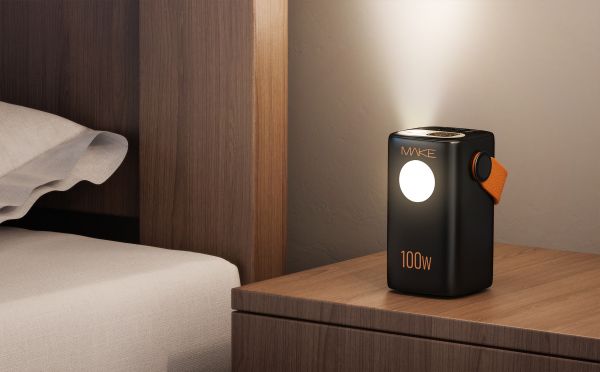 Power Bank MAKE Мобільна батарея 60000 mAh 100W PD+QC Black