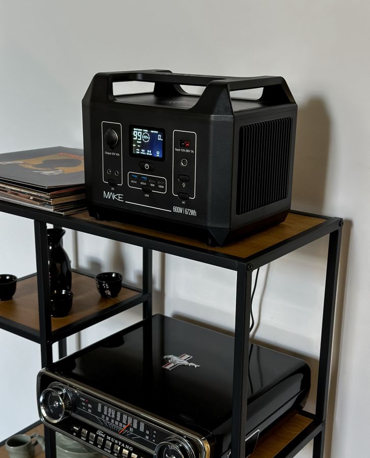 Зарядна станція MAKE MPS-6002 600W 672Wh