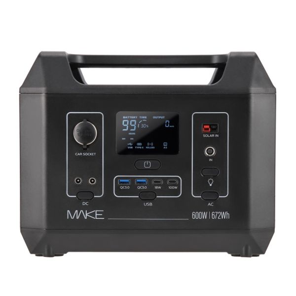 Зарядна станція MAKE MPS-6002 600W 672Wh