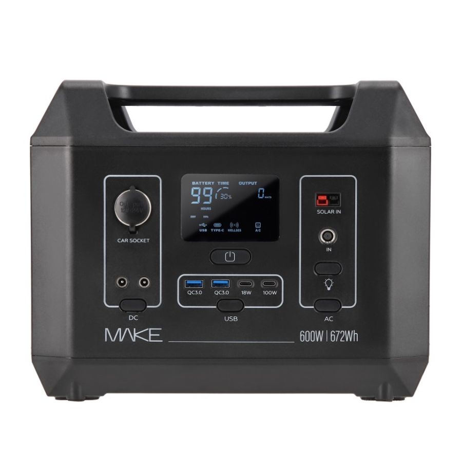 Зарядна станція MAKE MPS-6002 600W 672Wh
