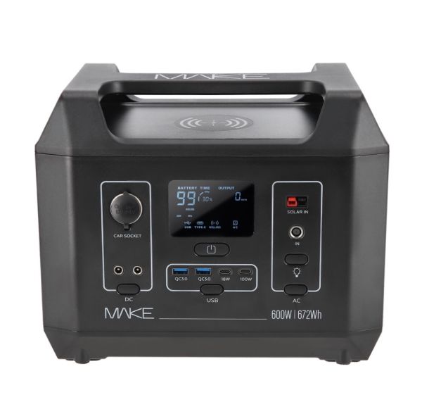 Зарядна станція MAKE MPS-6002 600W 672Wh