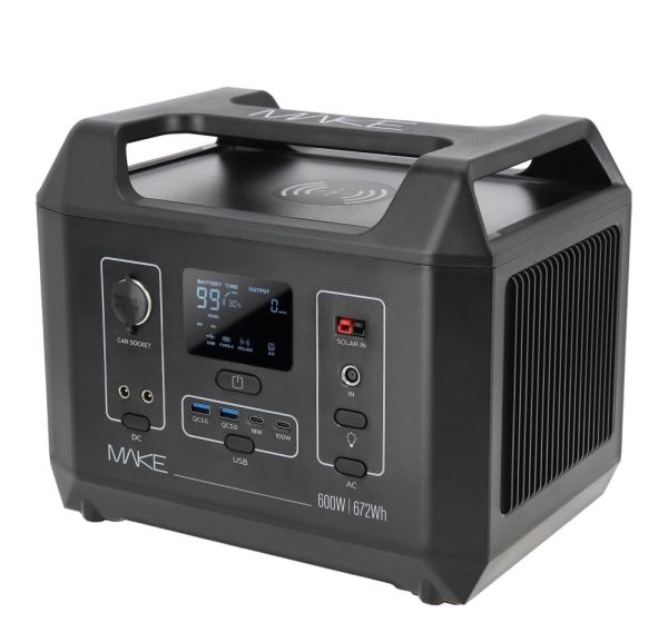 Зарядна станція MAKE MPS-6002 600W 672Wh