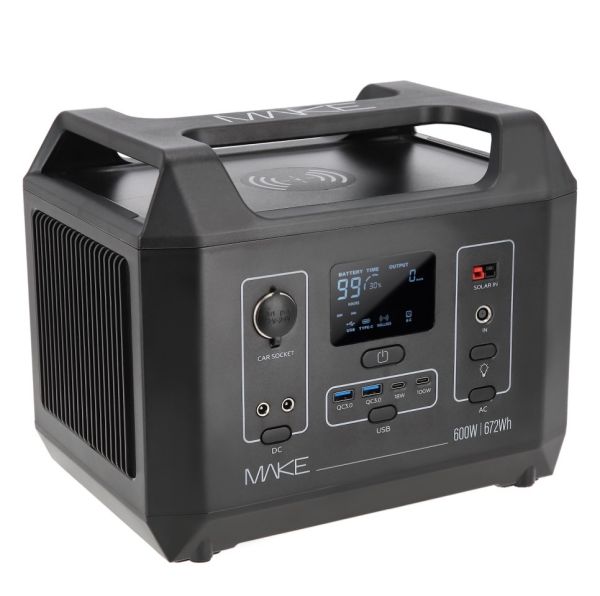 Зарядна станція MAKE MPS-6002 600W 672Wh