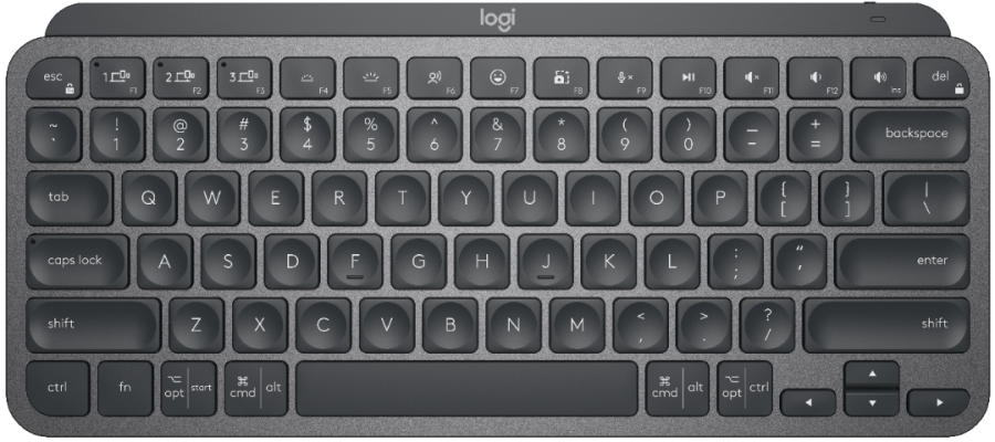 Клавіатура Logitech MX Keys Mini Multi-Device UA (Graphite)