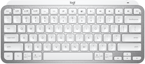 Клавиатура Logitech MX Keys Mini Multi-Device UA (Pale Grey)