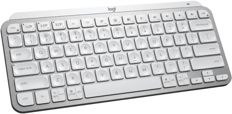 Клавіатура Logitech MX Keys Mini Multi-Device UA (Pale Grey)