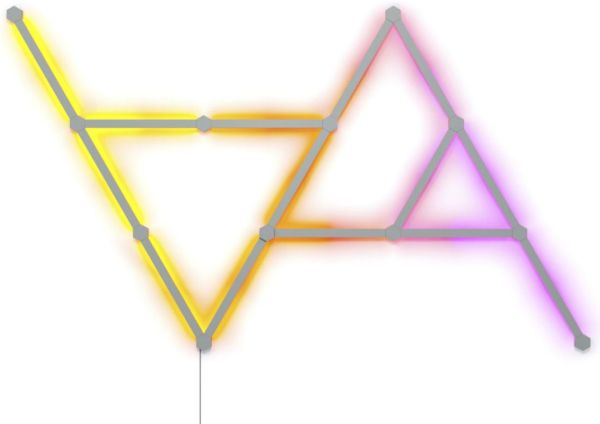Розумна система освітлення Nanoleaf Lines - 60 Degrees Starter Kit - 15 шт.