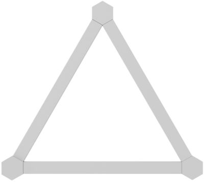 Дополнительные панели Nanoleaf Lines - 60 Degrees Expansion Pack - 3 шт.