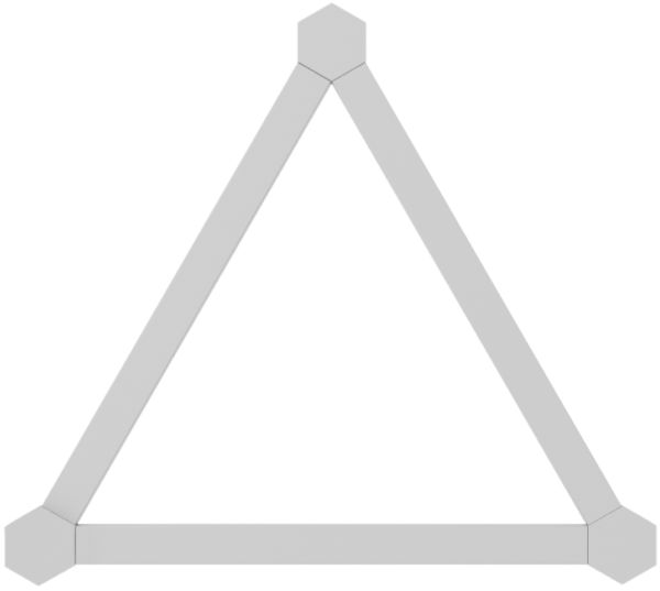 Дополнительные панели Nanoleaf Lines - 60 Degrees Expansion Pack - 3 шт.