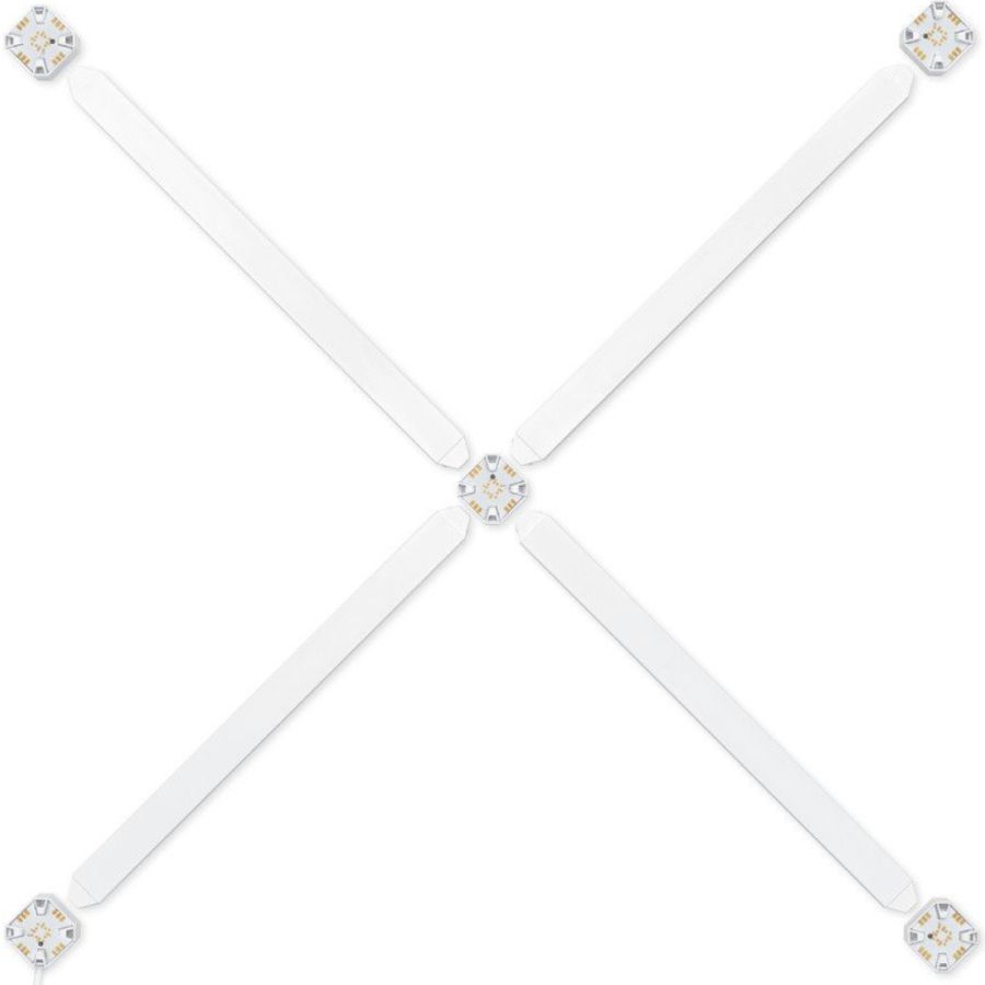Розумна система освітлення Nanoleaf Lines - 90 Degrees Starter Kit - 4 шт.