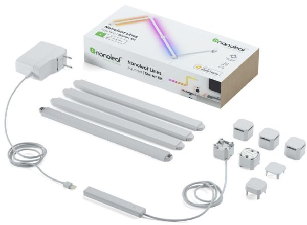 Умная система освещения Nanoleaf Lines - 90 Degrees Starter Kit - 4 шт.