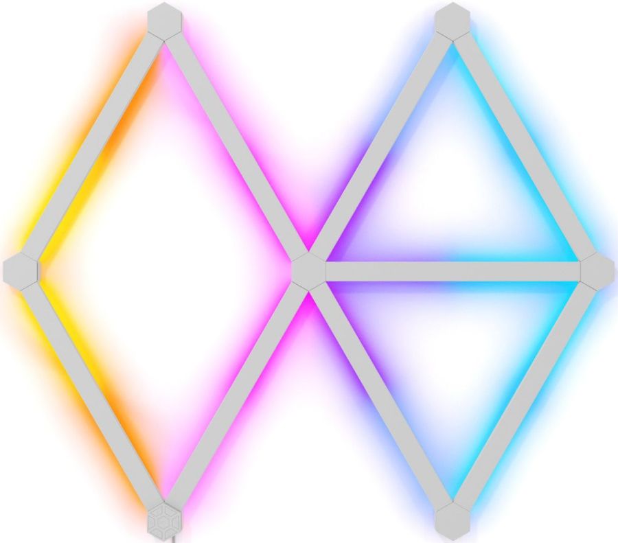 Умная система освещения Nanoleaf Lines - 60 Degrees Starter Kit - 9 шт.